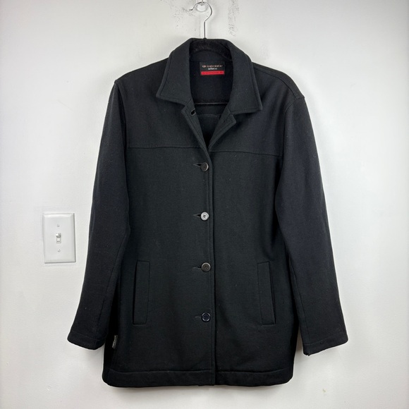 Icebreaker Jackets & Blazers - Icebreaker Black Merino Wool Lighweight Jacket